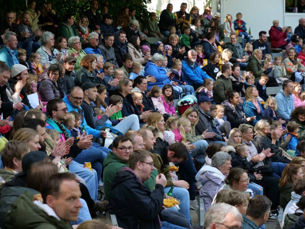 Das Publikum sparte nicht mit Szenenapplaus