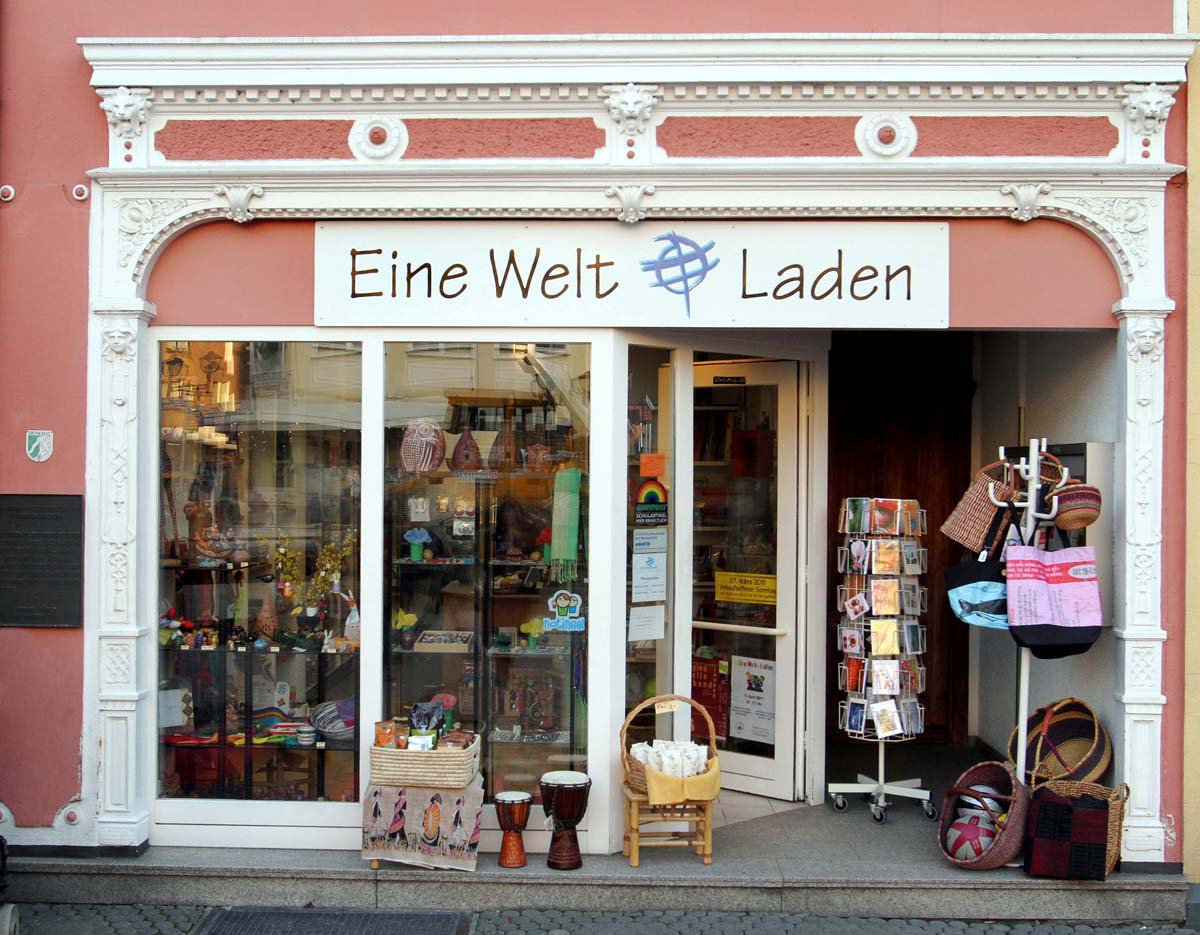Der Eine-Welt-Laden am Markt in Werne. Foto: Archiv