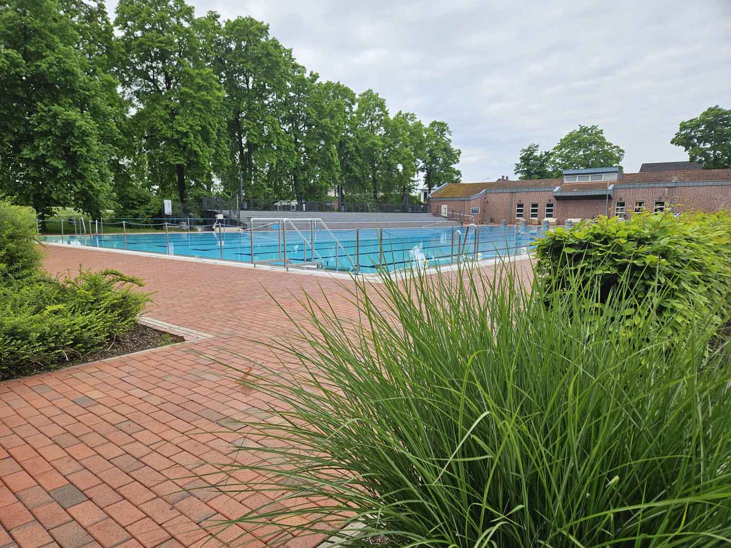 Das Freibad in Werne öffnet dieses Jahr an Christi Himmelfahrt. Foto: Solebad Werne