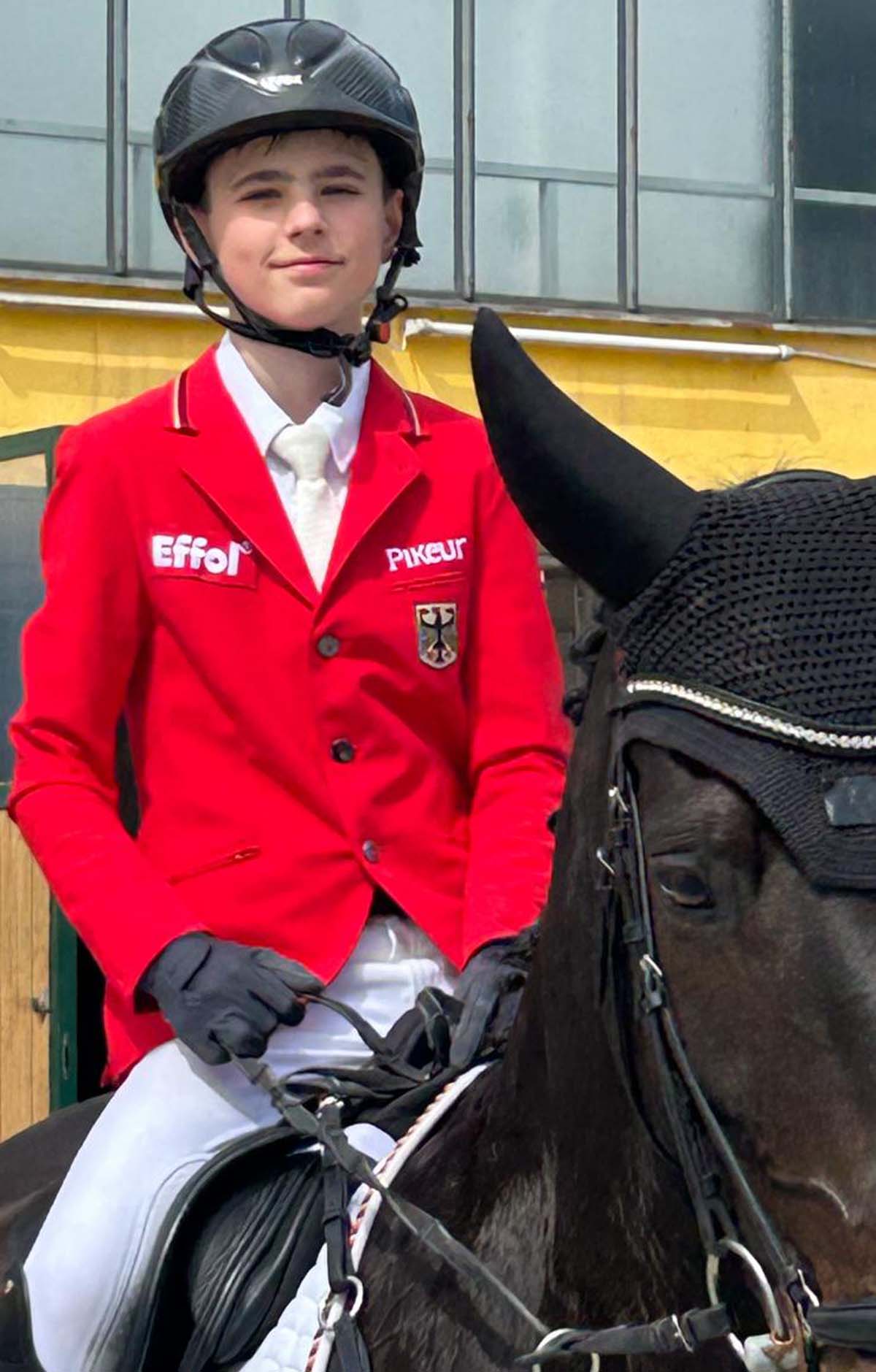 Lutz Gripshöver jun. zeigte für die deutsche Equipe im Nationenpreis in Österreich eine starke Leistung. Foto: privat