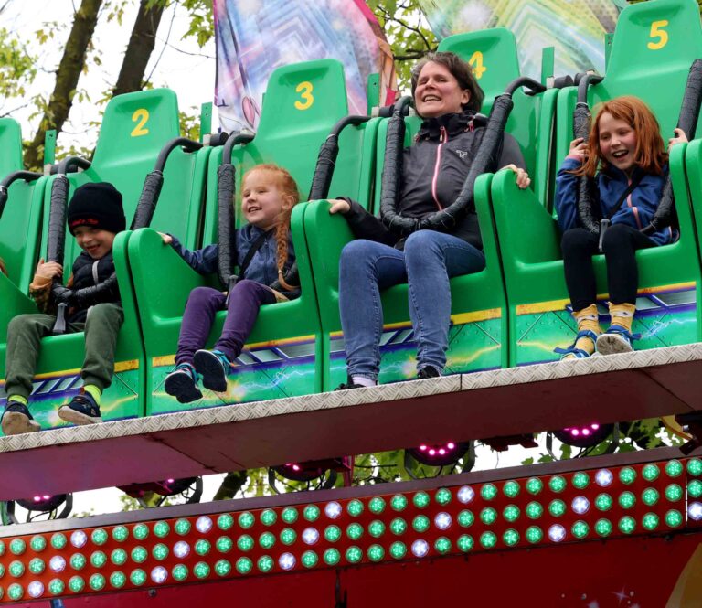 Auf der Maikirmes drehen sich heute zum letzten Mal die Karussells