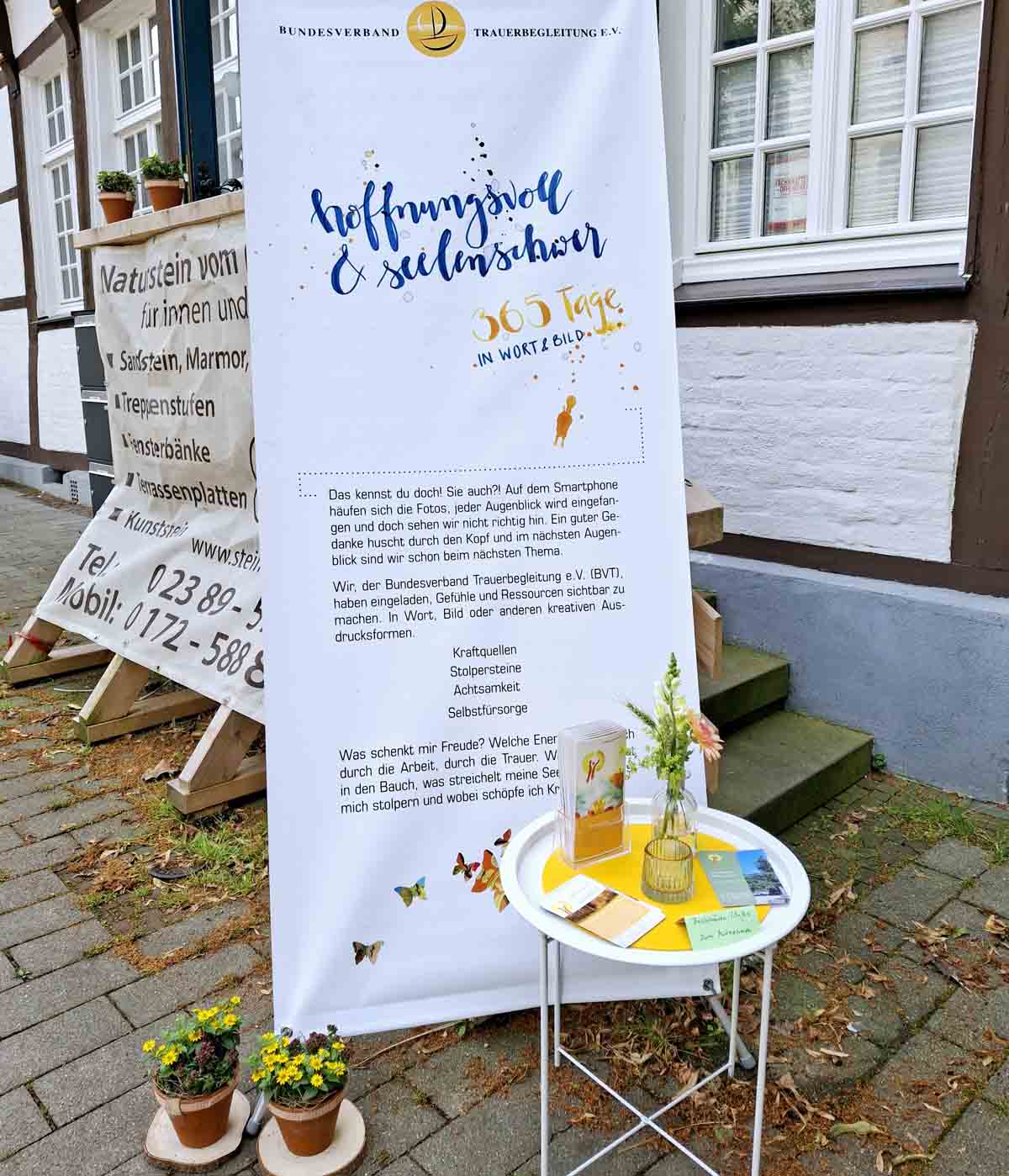 Die Ausstellung ist noch heute und am Samstag (22.06.2024) am Kirchhof zu sehen. Foto: privat