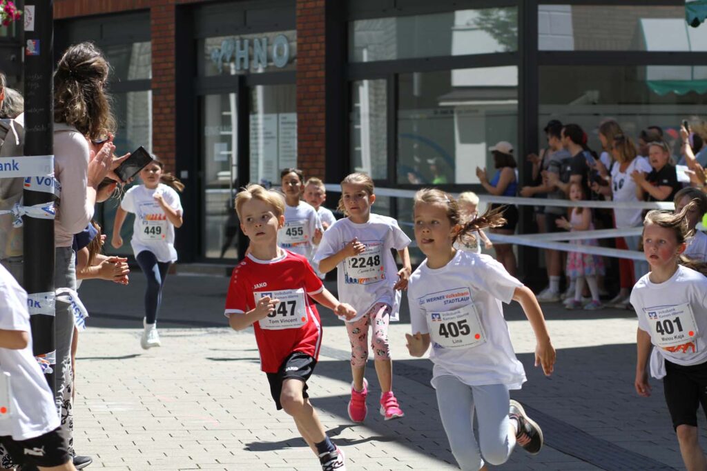 Stadtlauf Werne 2024 - Bambini und Schülerrennen - Foto: Wagner