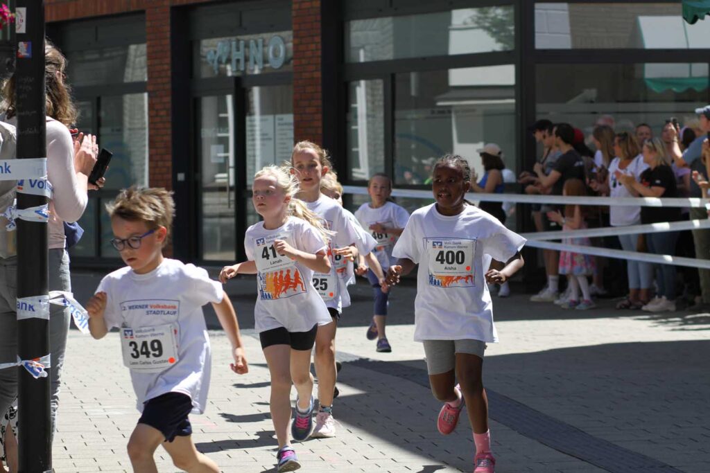 Stadtlauf Werne 2024 - Bambini und Schülerrennen - Foto: Wagner