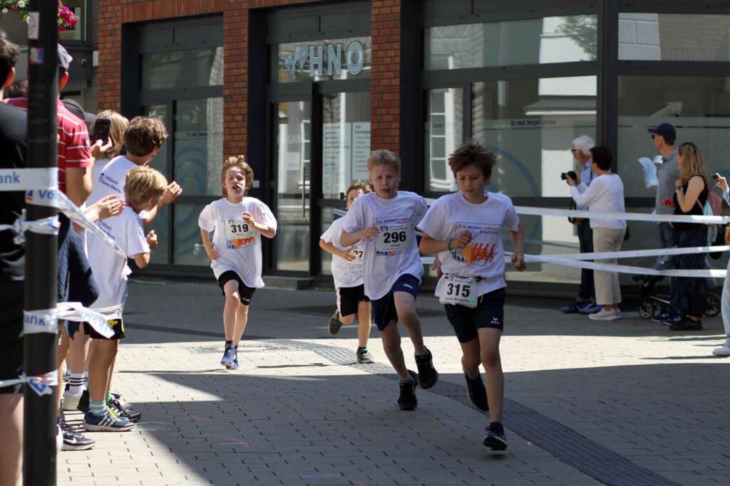 Stadtlauf Werne 2024 - Bambini und Schülerrennen - Foto: Wagner