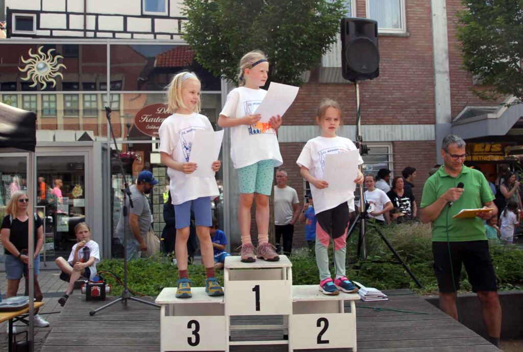Stadtlauf Werne 2024 - Bambini und Schülerrennen - Foto: Wagner