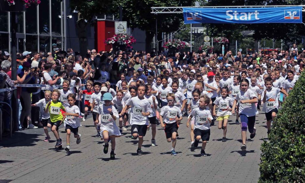 Stadtlauf Werne 2024 - Bambini und Schülerrennen - Foto: Wagner