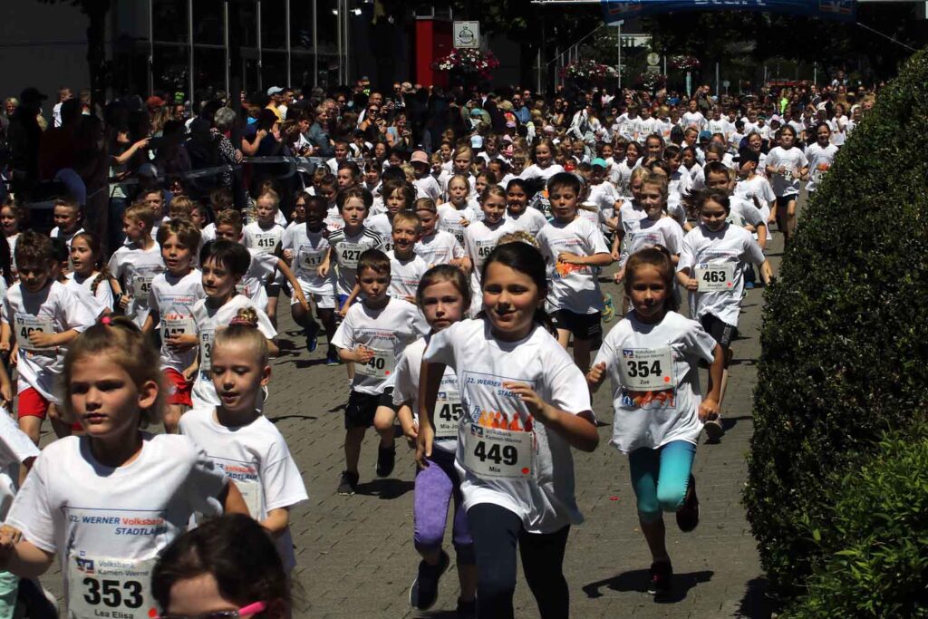 Stadtlauf Werne 2024 - Bambini und Schülerrennen - Foto: Wagner