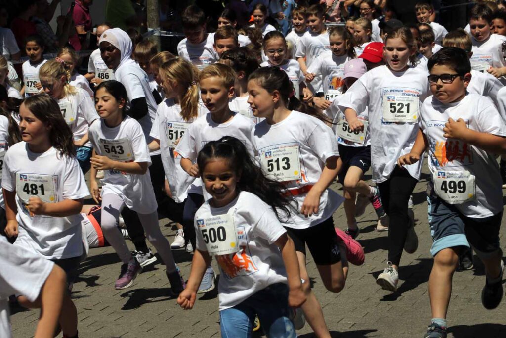 Stadtlauf Werne 2024 - Bambini und Schülerrennen - Foto: Wagner
