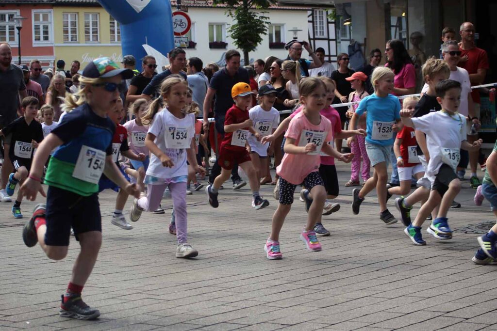 Stadtlauf Werne 2024 - Bambini und Schülerrennen - Foto: Wagner