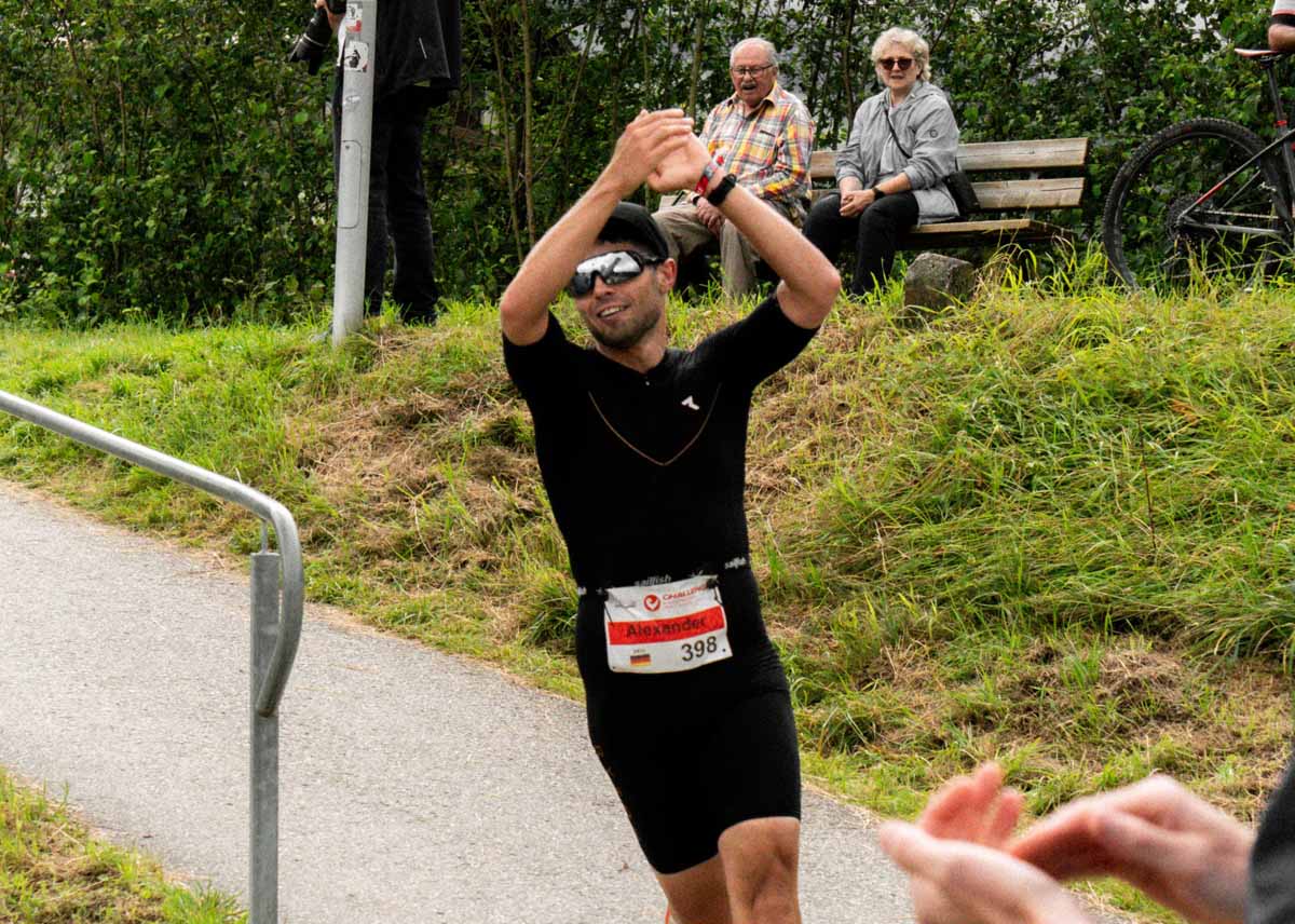Alexander Schagowsky war begsiert von der Stimmung an der Strecke in Österreich. Foto: privat