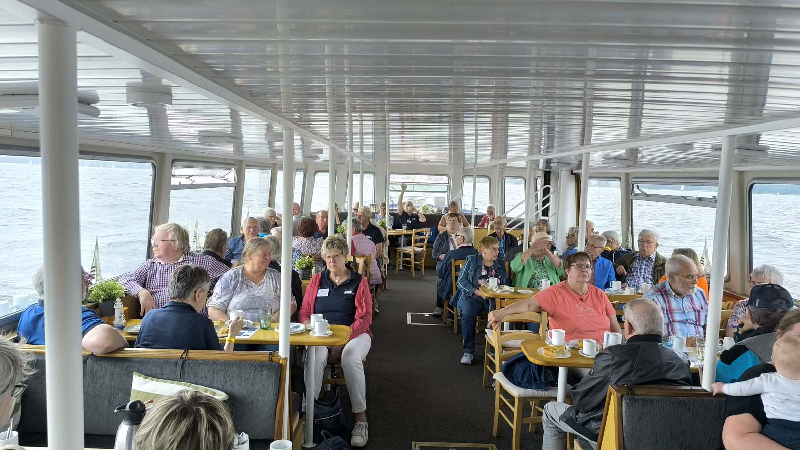 Auf dem Steinhuder Meer fand für die VdK-Reisegruppe eine Schifffahrt statt. Foto: privat