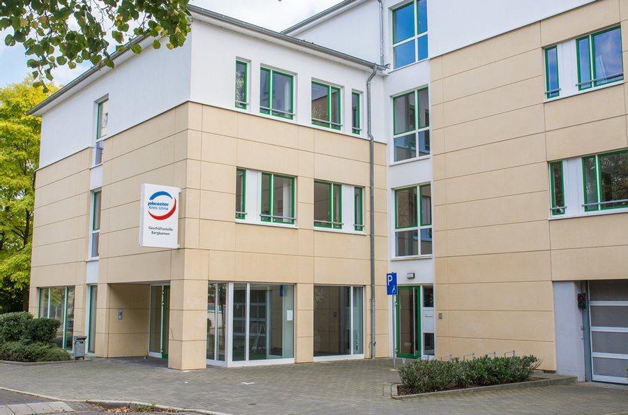 Neben dem Jobcenter in Bergkamen findet die Messe für Zugewanderte statt. Foto: Jobcenter Kreis Unna