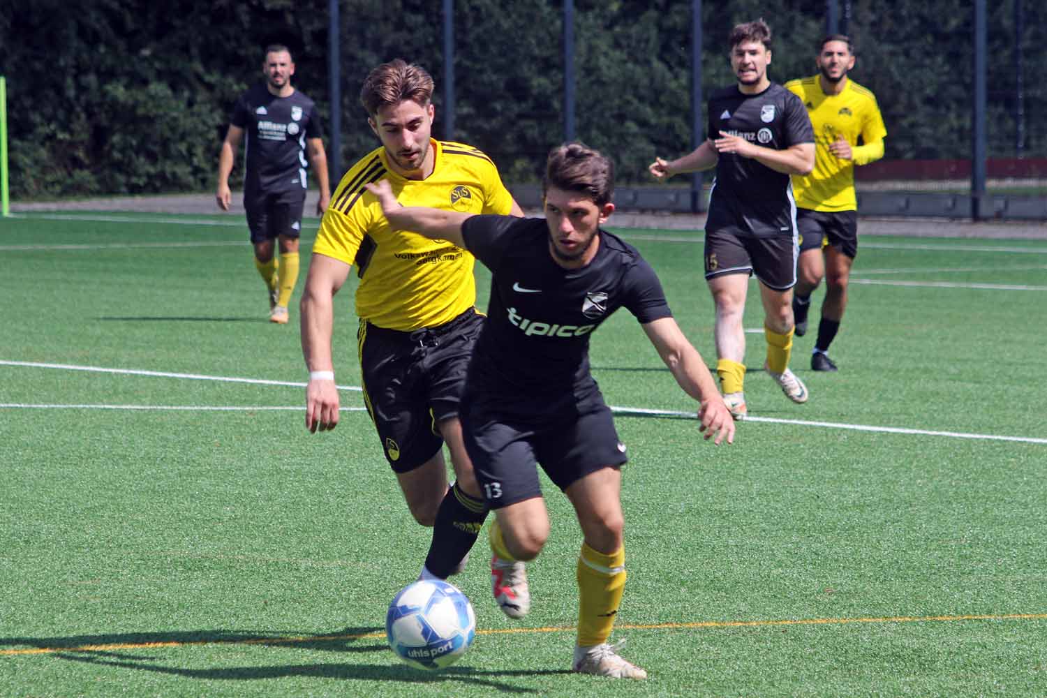 Eintracht Werne bot dem zwei Ligen höher spielenden SuS Kaiserau einen großen Pokalkampf. Fotos: Wagner