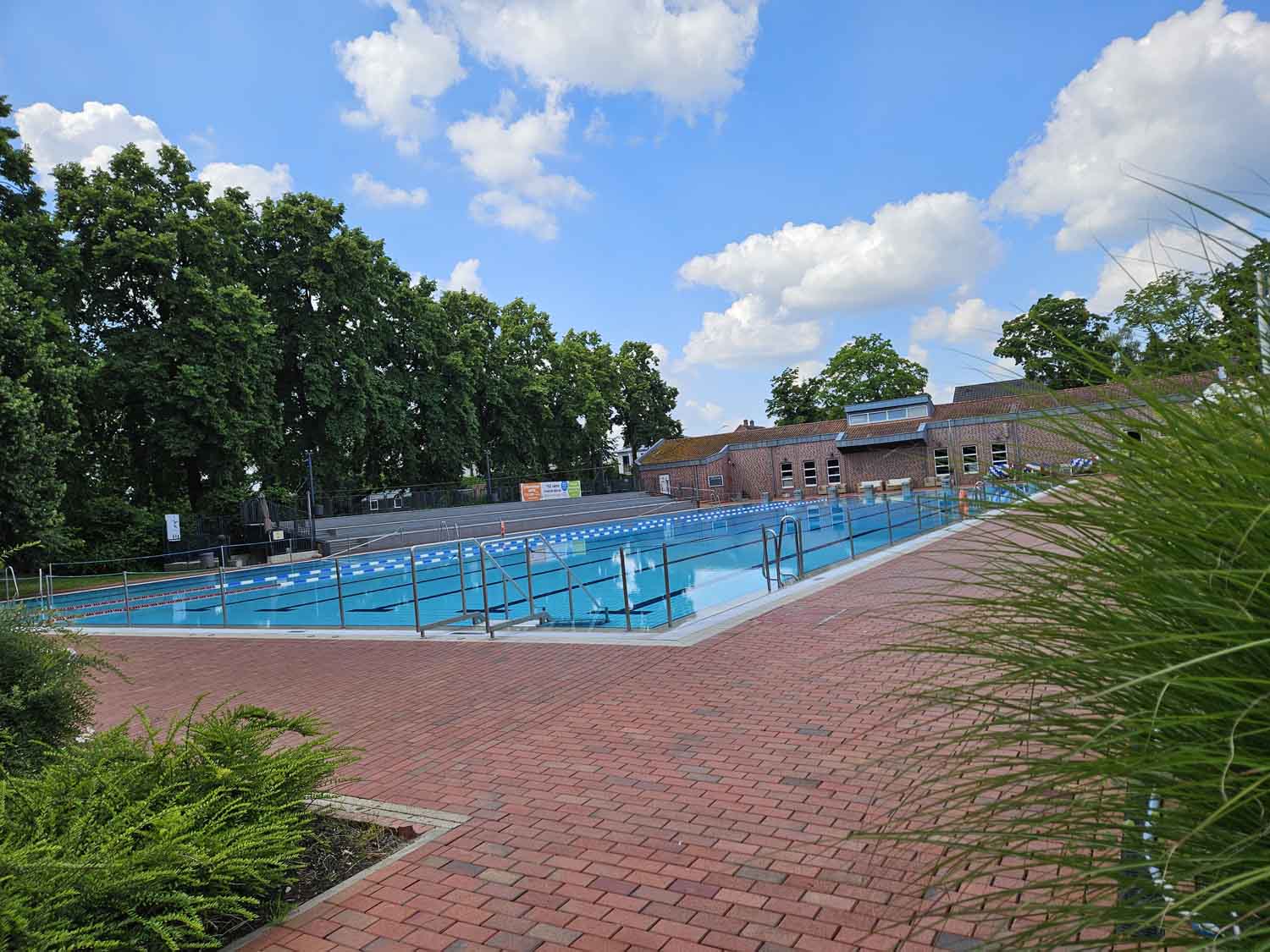Das Freibad in Werne. Foto: Solebad Werne