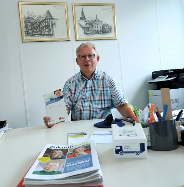 Im Stadthaus: Gefragte Unterstützung in Sachen Rente