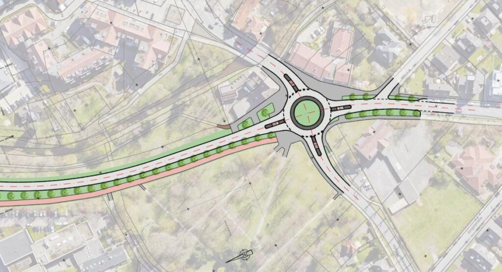 An der Steintorkreuzung Münsterstraße / Lünener Straße, Cappenberger Straße soll nach wie vor ein Kreisverkehr entstehen - wenn diese Maßnahme des Regionale 2016-Projektes gefördert wird. Andere Bausteine sollen angesichts leerer Haushaltskassen wegfallen. Foto: Archiv