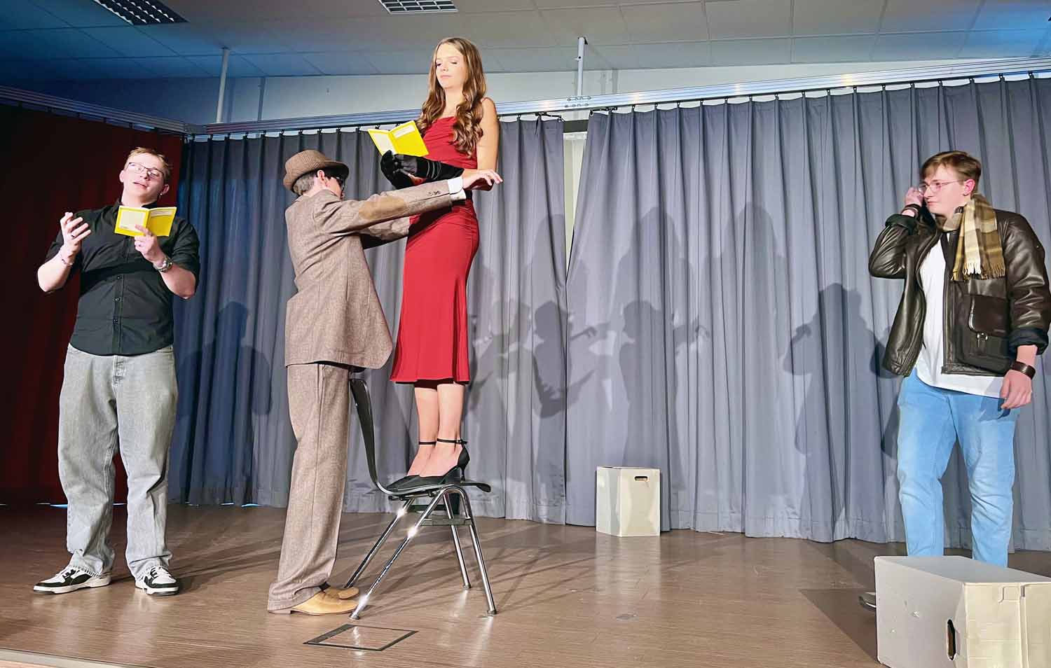 Die Aufführung von 
