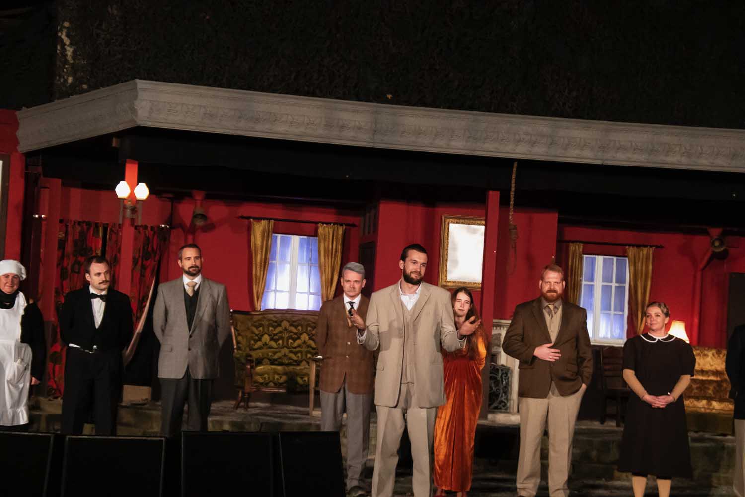 Agatha Christies Krimí-Klassiker „Und dann gab’s keines mehr“ feiert am kommenden Samstag, 28. September, Premiere in der Freilichtbühne Werne. Foto: privat