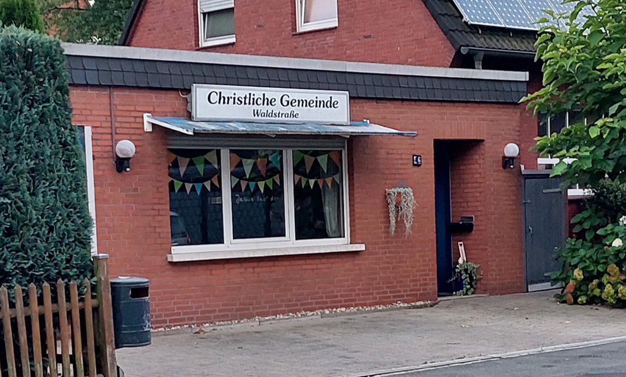 Auch aus Angehörigen der Christlichen Gemeinde an der Waldstraße setzt sich der 