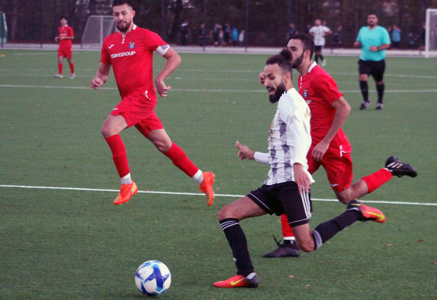 Ibrahim Saadouni und Eintracht Werne verloren das Spitzenspiel in Hamm. Archivfoto: Wagner