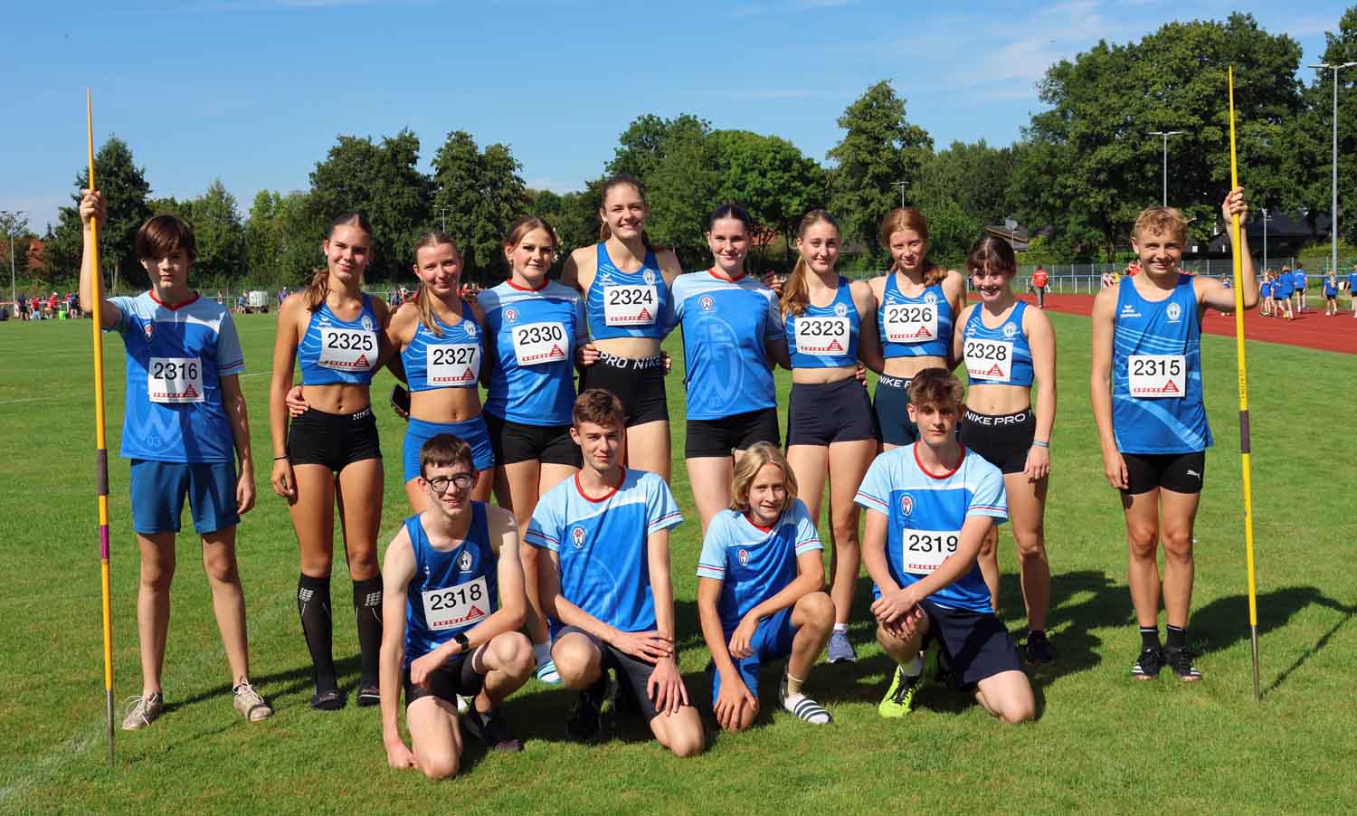 Die Mädchen und Jungen der TV Werne Leichtathletik-Abteilung waren erfolgreich. Foto: privat