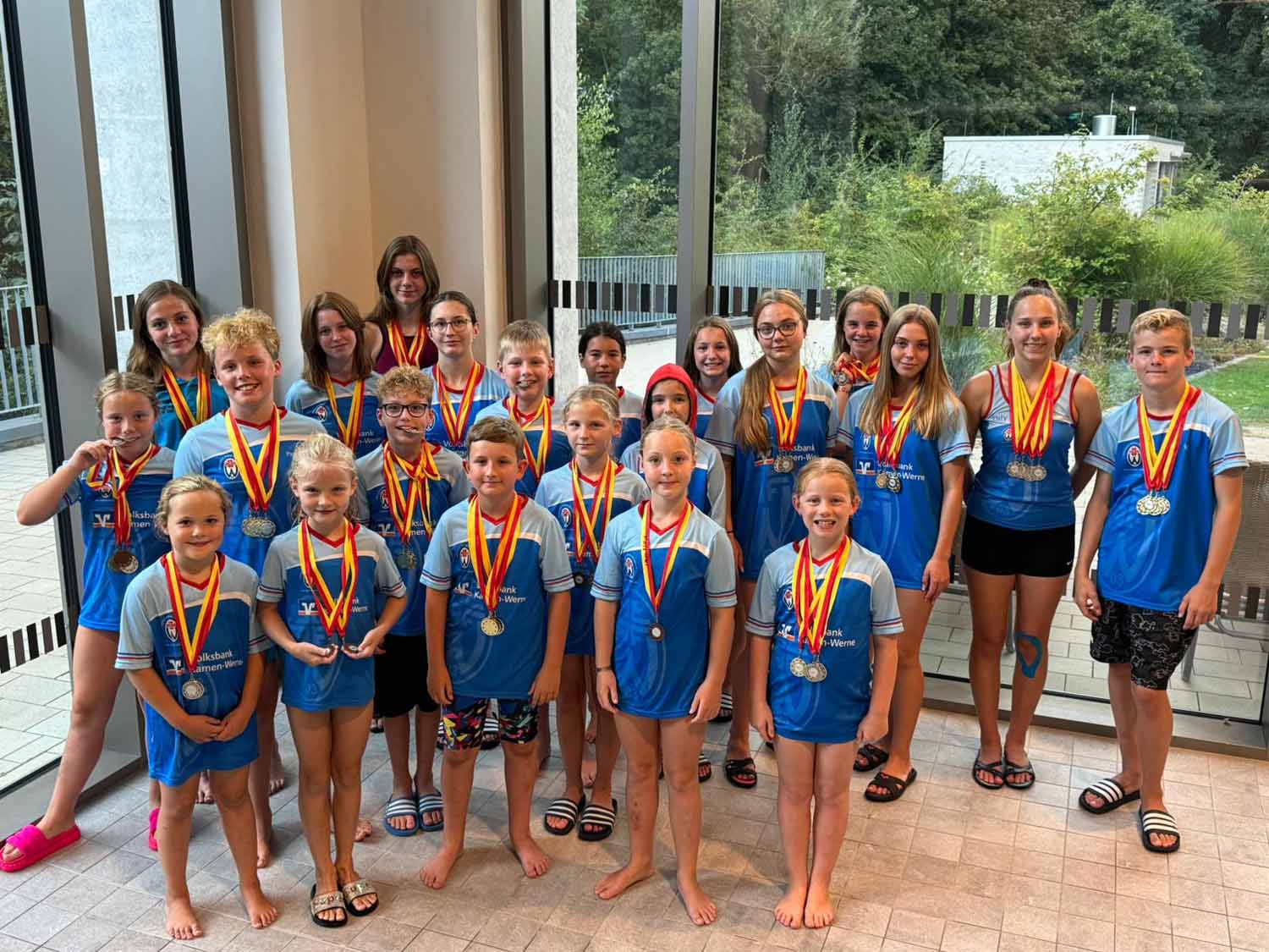 Viele Medaillen ergatterten die TV-Wasserfreunde bei den diesjährigen Stadtmeisterschaften im Schwimmen. Foto: privat