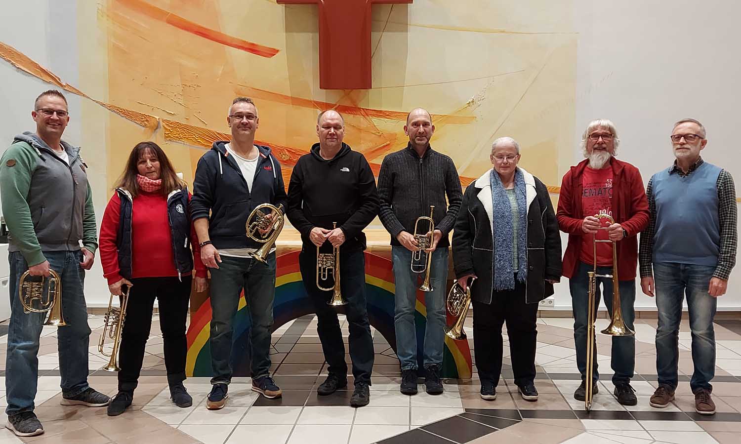 Der Evangelische Posaunenchor besteht seit 60 Jahren. Foto: privat