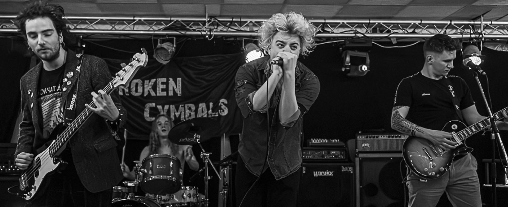 Ein Heimspiel ist das Konzert am Samstag für „Broken Cymbals“. Foto: Band