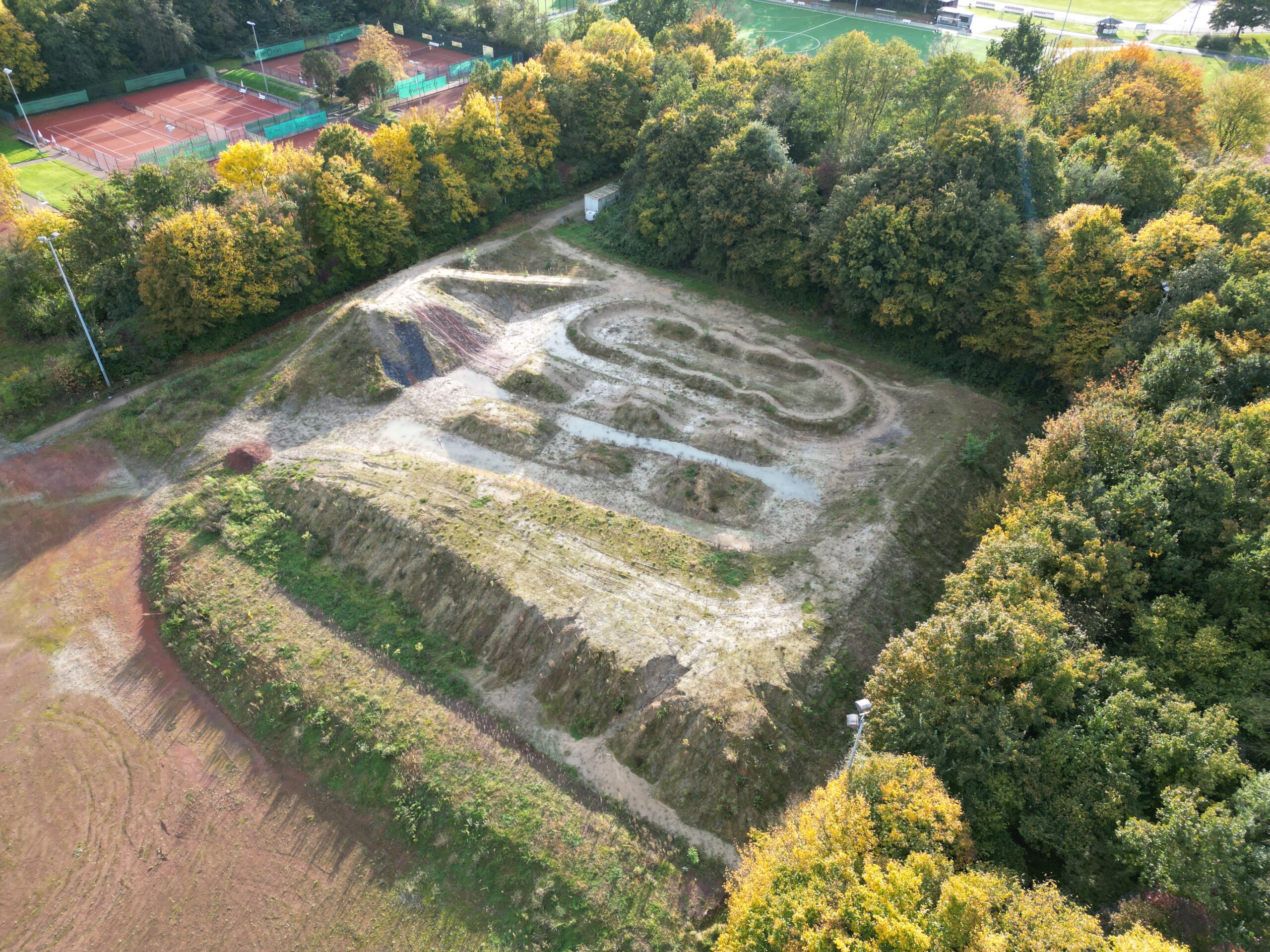 Der Bike-Park wurde im Juli 2024 mit fast einjähriger Verspätung eröffnet. Foto: Kreativshooting / T. Schütte