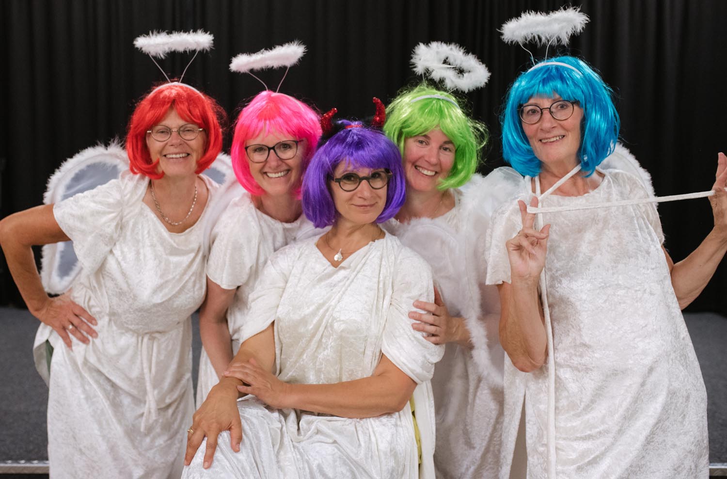 Die Kaktusblüten kehren mit ihrem neuen satirischen Programm zurück auf die Bühne in Werne. Foto: Alena