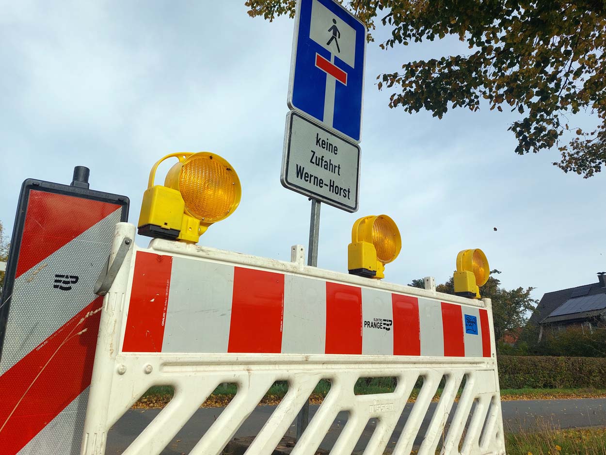 Ab Montag, 21. Oktober 2024, gibt es eine Straßensperrung im Stadtteil Stockum-Horst. Foto: Wagner