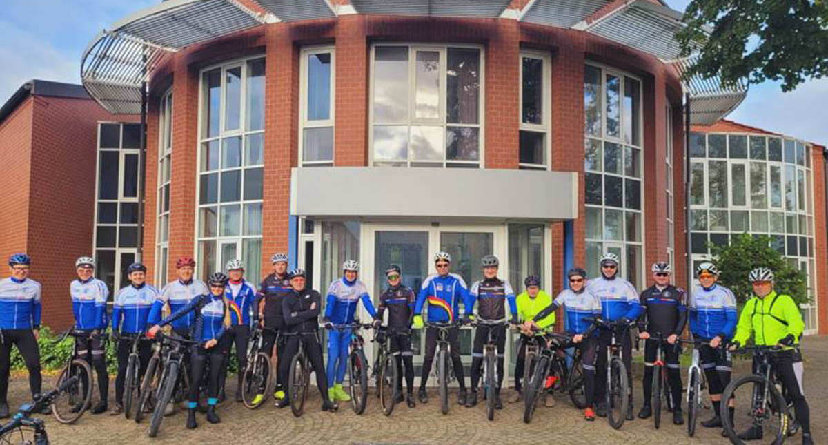Der RSC Werne sammelt während seiner Halloween-Tour für den Hospizverein Werne. Foto: RSC