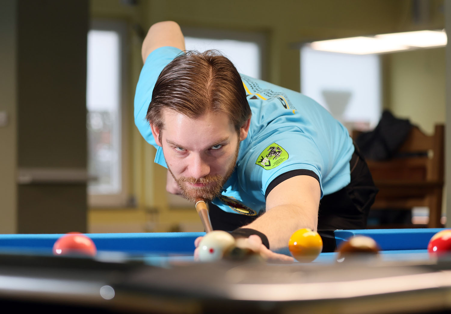 Jonathan Dresemann holte zwei Punkte für Werne. Foto: PBV