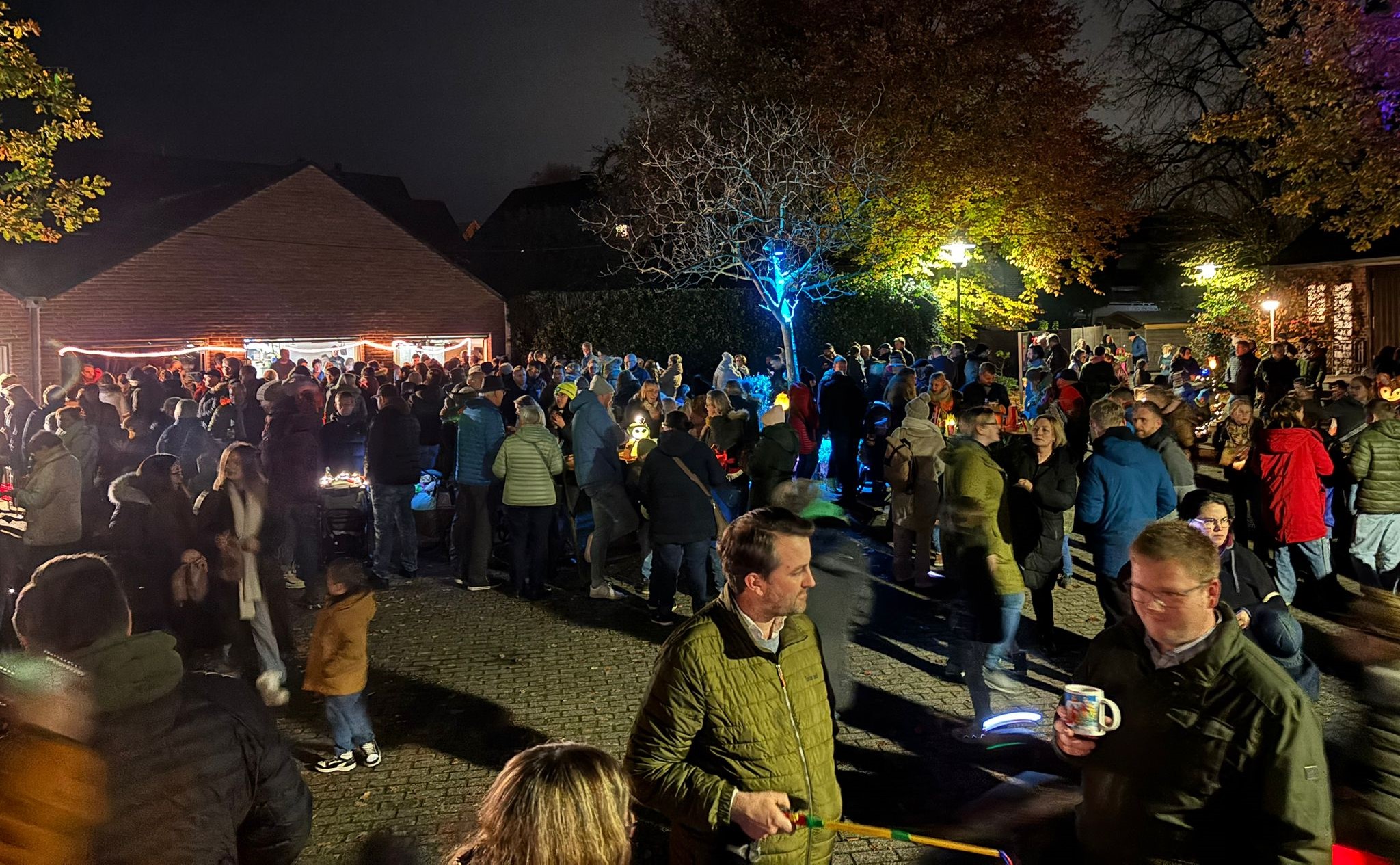 Der Martinsumzug in Stockum war diesmal besonders gut besucht. Foto: privat