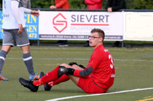 Torhüter Henrik Pollak musste nach 26 Minuten verletzt ausgewechselt werden. Archivfoto: MSW