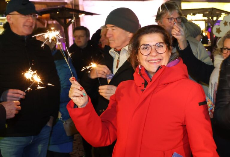 Finale des Weihnachtsmarktes 2024 in Werne