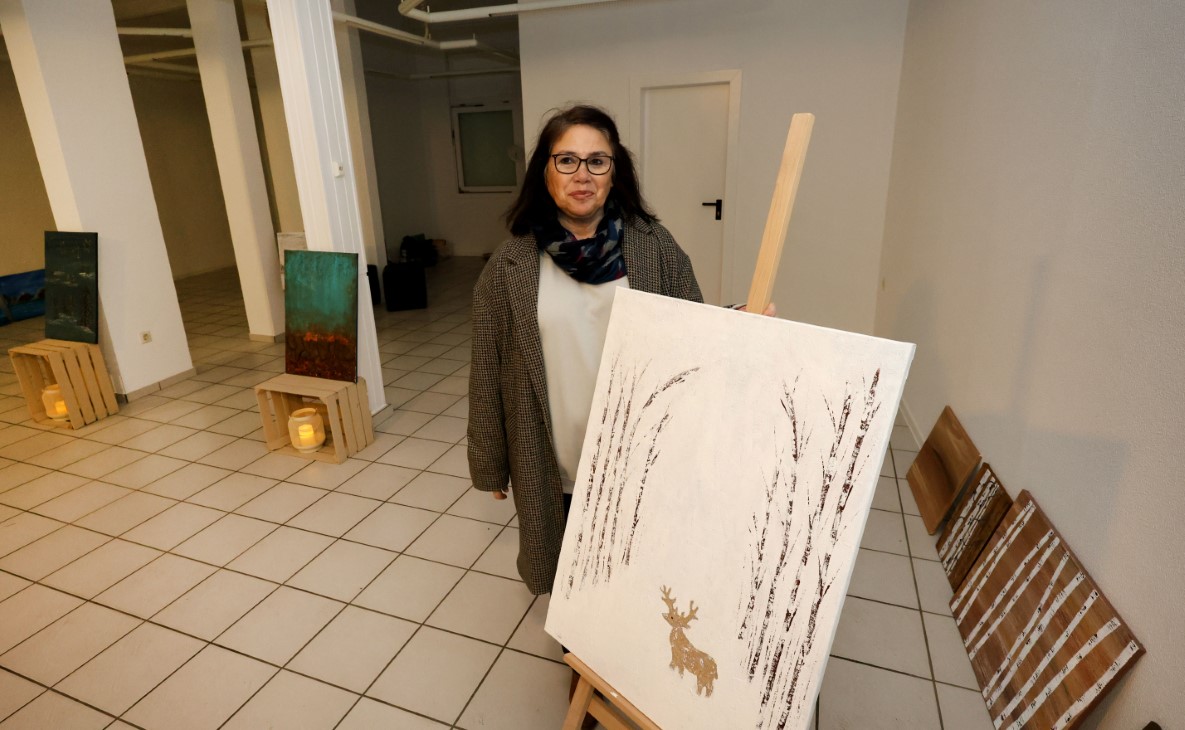 Monica Urquiola-Abdinghoff freut sich auf die erste Ausstellung in ihrem 