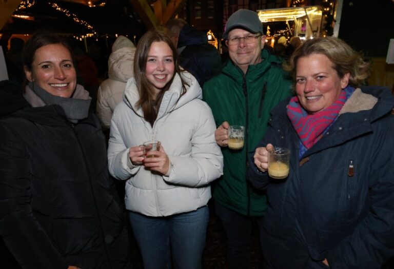 Der Weihnachtsmarkt 2024 in Werne ist gestartet