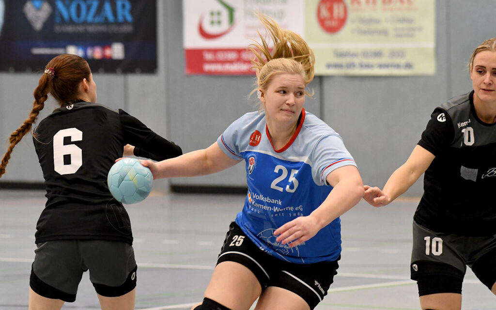 Klara Drohmann kam krankheitsbedingt auf nur wenige Minuten Spielzeit. Archivfoto: MSW
