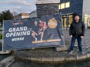 Maxim Rimmer eröffnet am 1. März 2025 eine "Get fit"-Filiale am Südring in Werne. Foto: Wagner