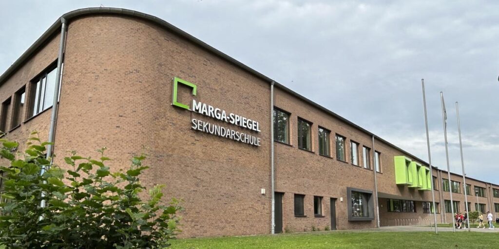 Die Marga-Spiegel-Sekundarschule musste 26 Kinder aus Werne, die sich für das Schuljahr 2026/27 angemeldet hatten, eine Absage erteilen. Foto: Archiv
