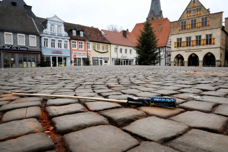Rutsch ins neue Jahr ist in Werne ohne große Zwischenfälle erfolgt