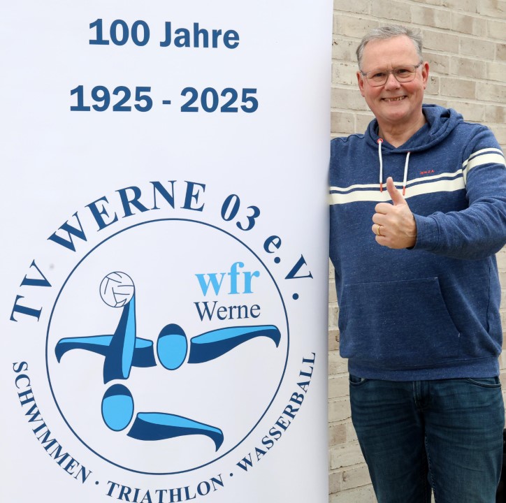In diesem Jahr werden die Wasserfreunde 100 Jahre alt. Das Jubiläum wird mit verschiedenen Veranstaltungen gefeiert, worüber sich auch Vorsitzender Dr. Dirk Bökenkamp freut. Foto: Volkmer