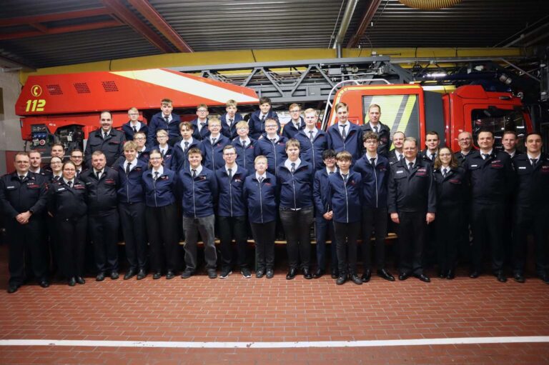 Die Mitgliederversammlung der Jugendfeuerwehr Werne fand Ende Januar statt. Foto: FFW
