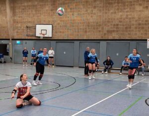 Am Boden: Die Oberliga-Damen des TV Werne haben den Klassenerhalt nicht geschafft. Foto: Kollhoff