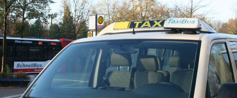 Mit einem Taxibus der VKU werden Kinder aus den Randgebieten ab dem nächsten Schuljahr zu einer Haltestelle gebracht, die der Stockumer Schulbus anfährt. Foto: VKU