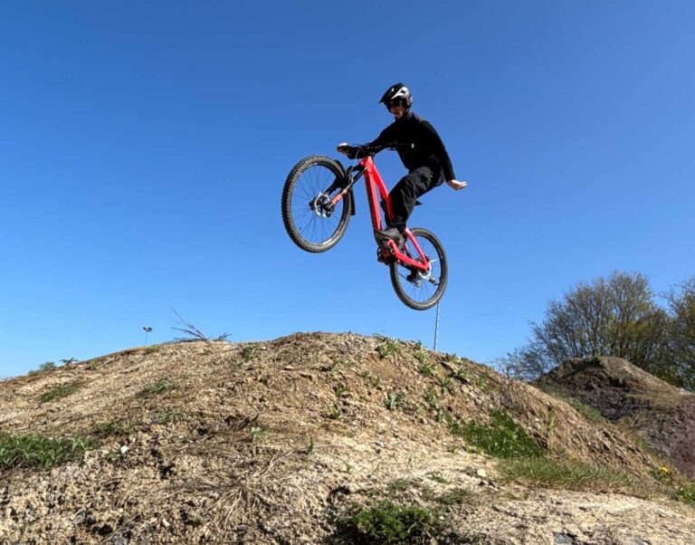 Der Bikepark darf in den Osterferien wieder besucht werden. Fotos: privat