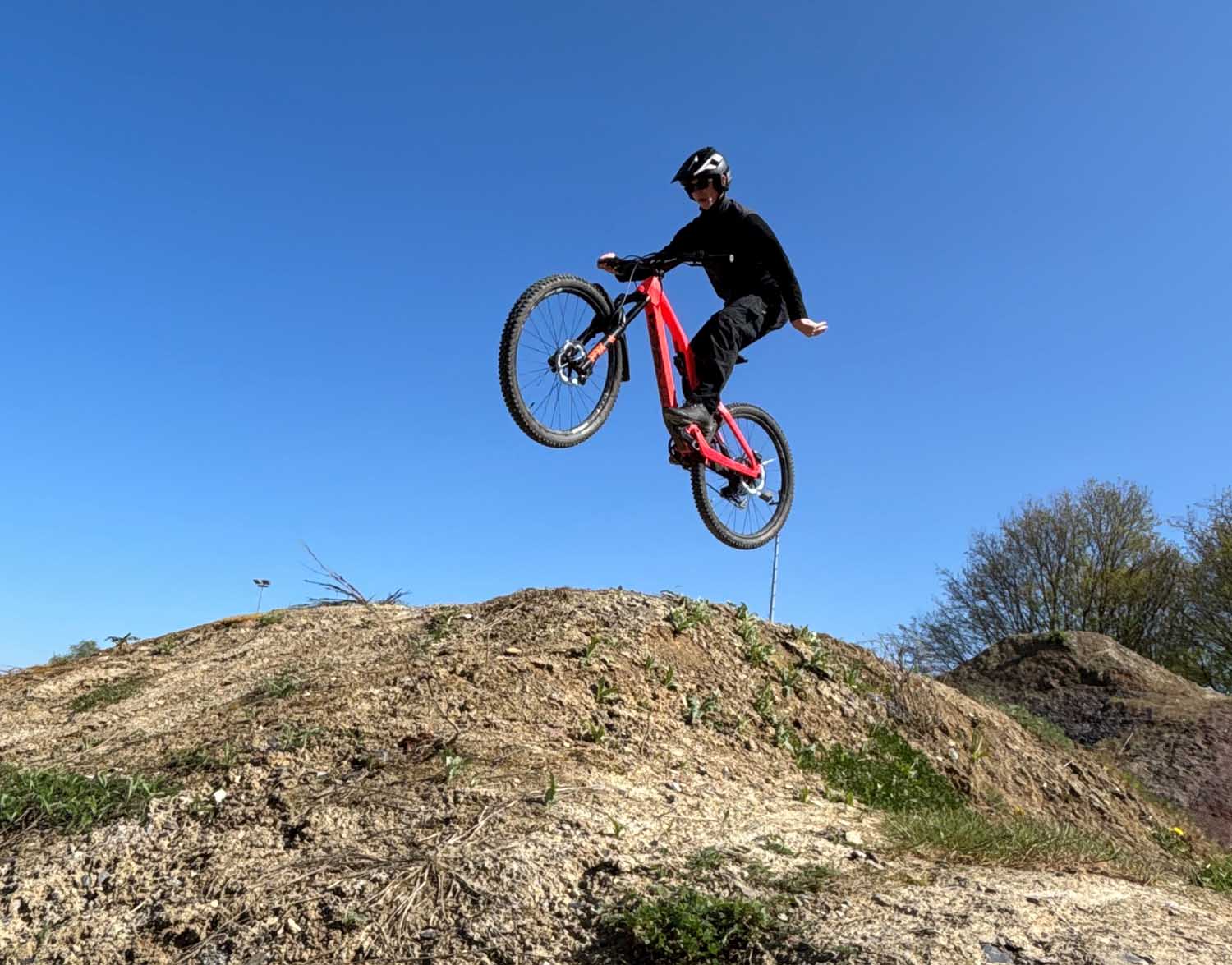 Der Bikepark darf in den Osterferien wieder besucht werden. Fotos: privat