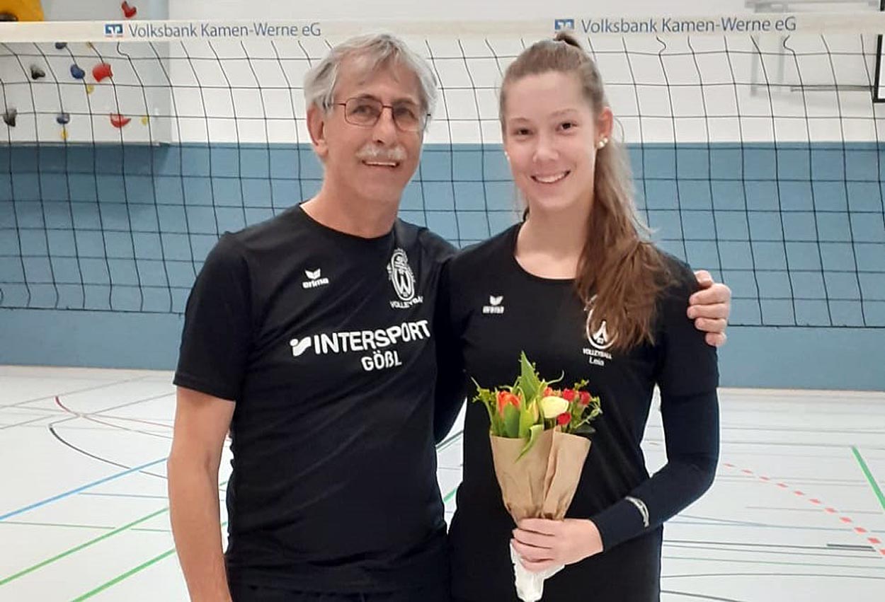 Auch Leia Budde verlässt den TV Werne nach dieser Saison. Foto: Kollhoff